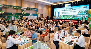Khách hàng tại kiện mở bán Bcons Central Park